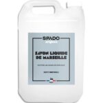 SPADO Bidon de 5 litres de Savon liquide de Marseille, enrichi à l'huile d'Olive. 100% Végétal