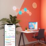 NANOLEAF Shapes Kit d'Extension Hexagones de 3 Panneaux LED lumineux connectés. – Image 2