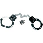 MASTER LOCK Antivol Menottes Street Cuff® noir acier cémenté 74mm Ø55cm,9 liens pivotants,4 clés livrées