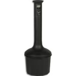 PROBBAX Cendrier sur pied - Plastique gris foncé