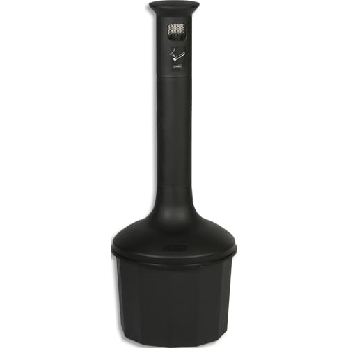 464966_d1.jpg PROBBAX Cendrier sur pied - Plastique gris foncé – Image 1