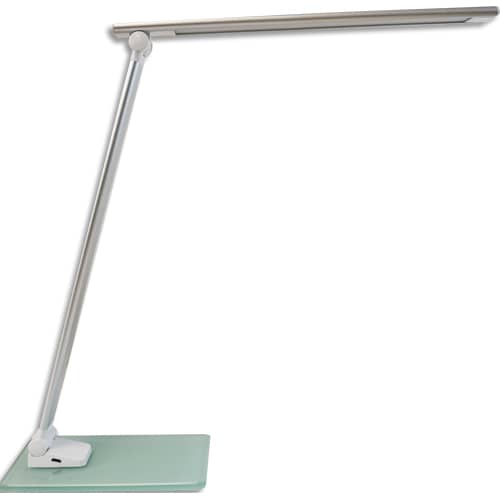 465051_d1.jpg UNILUX Lampe bureau LED POPY Réglage intensité et temp de couleur 50 000h 5 KWh/1000h. Blanche – Image 1
