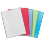 EXACOMPTA Protège-documents en polypropylène CHROMALINE, 100 vues, assortis