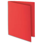 EXACOMPTA Paquet de 30 sous-chemises ROCK'S en carte 80 grammes coloris rouge