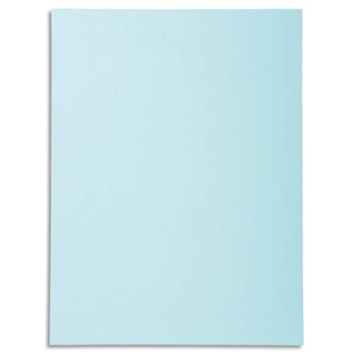 465196_d1.jpg EXACOMPTA Paquet de 50 chemises FOREVER en carte 170g. Coloris bleu – Image 1