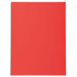 EXACOMPTA Paquet de 50 chemises FOREVER en carte 170g. Coloris rouge