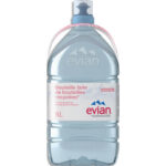 EVIAN bonbonne 6L Eau minérale filtrée à travers les roches glacières. Sensation de fraîcheur pure