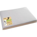 PRO NAPPE Barquette de 500 sets de table papier Tiss Lack, unis - Format 30x40 cm - Blanc