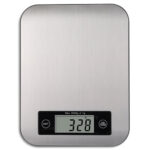 SIGN Pèse-lettres électronique 5 kg Alimentation 2 piles incluses 214 x 165 x 14 mm