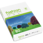 CLAIREFONTAINE Ramette 500 feuilles très Blanc FASHION A3 80G CIE 165