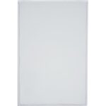 OXFORD Etui 2 faces en PVC 15/100eme. Format A5 14,8x21cm. Coloris transparent