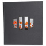 EXACOMPTA Album photos livre MILANO. Capacité 300 photos, pages Noires. 29x32 cm, coloris Noir