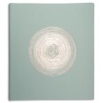 EXACOMPTA Album photos livre ELLIPSE. Capacité 300 photos, pages Blanches. 29x32 cm, coloris Vert