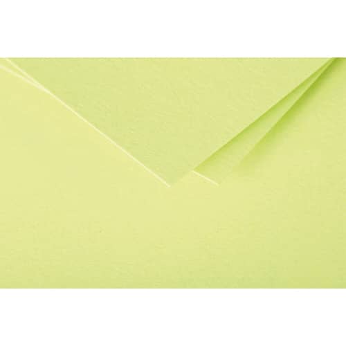 466958_d1-1.jpg CLAIREFONTAINE Paquet de 20 enveloppes 120g POLLEN 11,4x16,2cm (C6). Coloris Vert bourgeon – Image 1