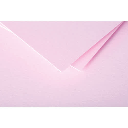 466996_d1-1.jpg CLAIREFONTAINE Paquet de 20 enveloppes 120g POLLEN 11x22cm (DL). Coloris Rose dragée – Image 1
