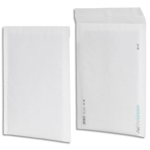 467126_d1-1.jpg AIR PRO GREEN Paquet de 100 pochettes de protection 100% papier 250X340 – Image 1