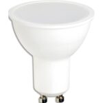 INTEGRAL Ampoule connectée LED GU10 350lm 4,9W RGBW 2700K A 6500K. Réglable par contrôle via appli tuya