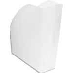 EXACOMPTA Porte-revues The Magazine Office en PP. Dimensions (hxp) : 32x29,2cm. Dos : 11 cm. Givré