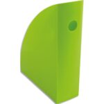 EXACOMPTA Porte-revues Mag-Cube Iderama en PS. Dim (hxp) : 30,5 x 26,6 cm. Dos de 8,2 cm. Vert Anis