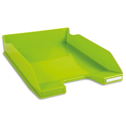 467324_d1.jpg EXACOMPTA Corbeille à courrier Combo Midi Iderama. Dim (lxhxp) : 34,7 x 6,5 x 25,5 cm. Vert anis Brillant – Image 1