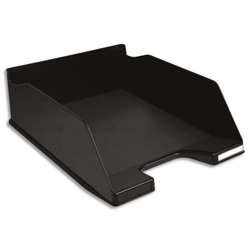 467334_d1.jpg EXACOMPTA Corbeille à courrier Combo Maxi Office. Dim (l x h x p) : 22,5 x 10,3 x 34,7 cm. Noir – Image 1