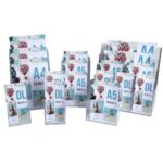 EXACOMPTA Porte-brochures en acrylique, 1 compartiment format A4 vertical. Dim : 85 x 235 x 247 mm – Image 3