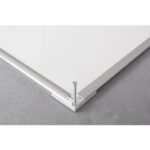 Tableau Blanc laqué magnétique, cadre aluminium, Format : L60 x H45 cm – Image 4