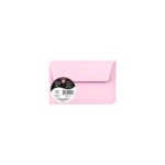 CLAIREFONTAINE Paquet de 20 enveloppes 120g POLLEN 9x14cm. Coloris Rose
