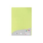 CLAIREFONTAINE Etui de 25 feuilles 210g POLLEN 21x29,7cm. Coloris Vert