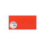 CLAIREFONTAINE Paquet de 25 cartes 210g POLLEN 10,6x21,3cm. Coloris Corail