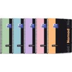 OXFORD Nomadbook Pastel 160 pages (couverture Polypro), 5x5 (technologie réglure SCRIBZEE). Format A4+