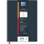 OXFORD Agenda 1 semaine sur 2 pages Spirale 160 pages 21 x 29,7 cm Oxford International noir