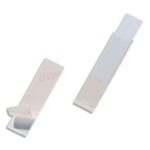 DURABLE Sachet 10 Pochettes adhésives Pocketfix H22 x L81 mm - ouverture latérale - Transparent