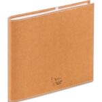 QUO VADIS Semainier Planning NELIES 16x16cm Cousu 13 mois décembre-décembre marron papier recyclé 80g