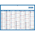 CBG Calendrier DIRECT MINI 19x26,5 cm janvier à janvier