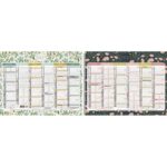 EXACOMPTA Calendrier Mini Labo 17x13 cm Janvier à Décembre