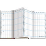 EXACOMPTA Recharge agenda Exaplan 17 9x17,5 cm accordéon Janvier à Décembre