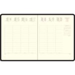 EXACOMPTA Recharge agenda Eurotime 18 15x17 cm reliure brochée cousue Janvier à Décembre