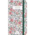 OBERTHUR Agenda Anahita 9,5x17,5cm emboîté Janvier à Décembre PASTEL