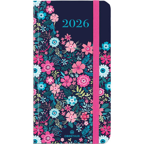 478718_d1-1.jpg OBERTHUR Agenda Anahita 9,5x17,5cm emboîté Janvier à Décembre CHAMPETRE – Image 1