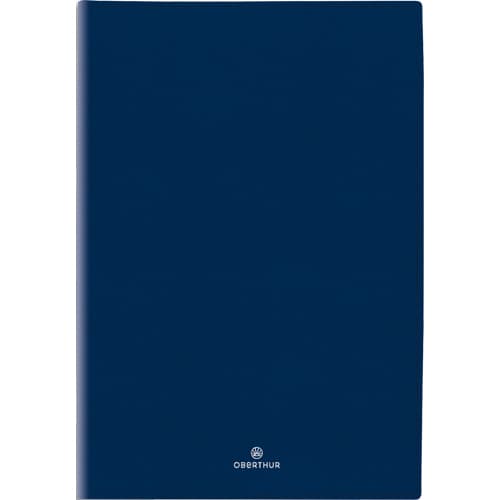 478739_d1-1.jpg OBERTHUR Agenda Odessa 17x24,5cm broché sous jaquette Janvier à Décembre BLEU – Image 1