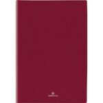 OBERTHUR Agenda Odessa 17x24,5cm broché sous jaquette Janvier à Décembre BORDEAUX