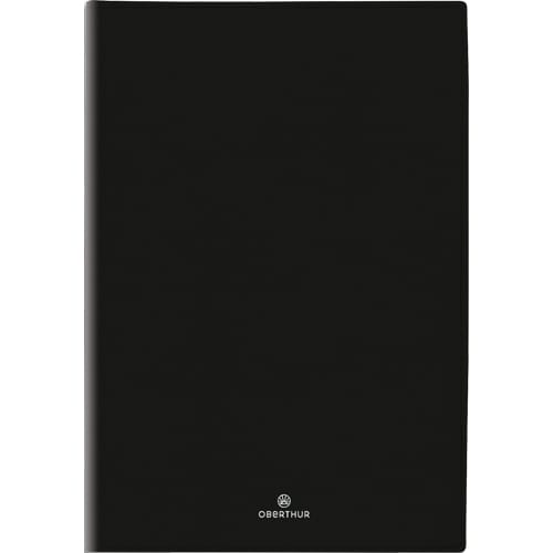478742_d1-1.jpg OBERTHUR Agenda Odessa 10x15cm broché sous jaquette Janvier à Décembre NOIR – Image 1