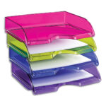 CEP Corbeille à courrier à l'italienne 135/2H HAPPYde coloris Rose / indien 26 x 6,9 x 35,1 cm