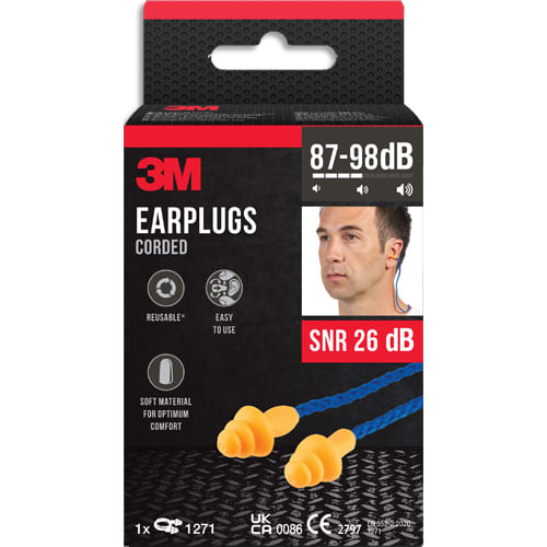 480477_d1-1.jpg 3M Bouchons d'oreille avec cordelette 3M™ 1271 BP1451 – Image 1