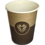 Sachet 100 gobelets carton 15 cl - 6 oz Vending Décor Barista 5510030GOBVB