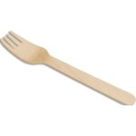 Sachet 100 fourchettes en bois 16 cm 16100FOU