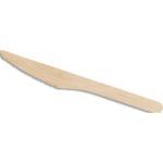 Sachet 100 Couteaux en bois 16 cm 16100COU