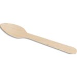 Sachet 100 Petites cuillères en bois 11 cm 11100CUI