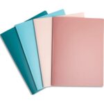 EXACOMPTA Protège-documents SKANDI 20 pochettes/40 vues en polypropylène recyclé 5/10e. Coloris assortis